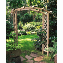 Onlywood Pergola Ad Arco In Legno Impregnato 180 X 85 X 230 H. Cm
