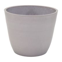 Mega Collections - Maceta - Colección Mega - Ecostone Egg - Ø 41 Cm - H 33 Cm - Taupe