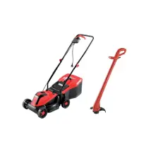 Kit De Tondeuse Électrique Valex "ra103fg" Largeur De Coupe 32cm 1300w + Coupe-bordures Électrique Valex "tb26fg" Largeur De Coupe 22cm 250w