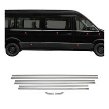 Garniture De Fenêtre Pour Vw Crafter L2 2017-2026 Acier Inox 8pcs