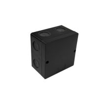 Dencon Jb100b Ip66 Junction Box Black 100 X 100mm Dcnjb100b