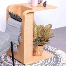 Nest Dream - Table D'Appoint Design En Bois - Liam - Frêne