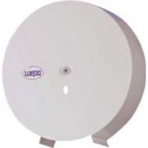 Wepa - Dispensador De Papel Higiénico Para Grandes Rodillos, Dimensiones Ø X P : 350 X 120 Mm