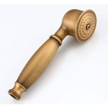 Alcachofa De Ducha, Juego De Ducha, Ducha De Teléfono Retro De Latón, Utilizada En Baño Y Ducha-cobre (color : Copper Shower Head)
