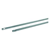 ISEO – Coppia aste dritte in tubo zincato 120 cm – Compatibile con serrature serie 782, 783, 963, 983
