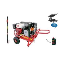 Kit De Récolte D'Olives Pour 1 Opérateur Lisam Lm031 Professional Lm 500/10 Motocompresseur Avec Moteur Honda Gx 160 - At03 1,85-3,10 Mt