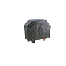 Funda para barbacoa 125x43x103 cm – Tela de vinilo – Listones de madera
