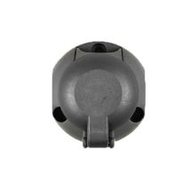 Presa Elettronica 7 Poli - Rimorchio Auto - Pvc Grigio - Ce
