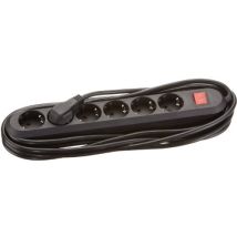 Bachmann Smart Regleta Múltiple 6 Enchufes Cable 5 M Negro