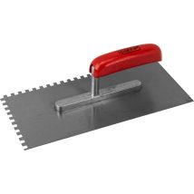 Con:p - Zahnglättekelle 280 X 130 Mm, Zahnung 6 X 6 Mm Stahl Fliesenwerkzeug