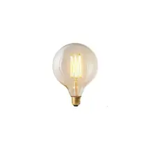 Girard Sudron - 715996 Dekorative Led-glühbirne Mit Gekreuztem Glühfaden Ø125mm 4w E27 2300k Klar