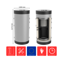 Feueranker - Hygiene-kombispeicher 1500 L Hk-2-1500 Standspeicher Warmwasserspeicher Boiler