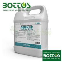 Green Up 16-0-0 + 3.5 Fe - Concime Liquido Per Prato Da 5 Kg