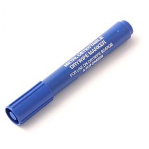 Maya Professional Tools - Maya Strumenti Professionali Q0800 – 2/2 Marker Per Rilevabili Di Metalli E Raggi, Confezione Da 10, Corpo Blu, Inchiostro 