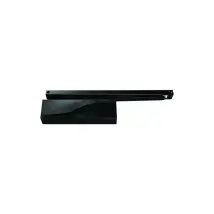 Iseo Cavers - Iseo 373150005 Door Closer Is65 Black Ral 9005 With Sliding Arm Force 3 Ce