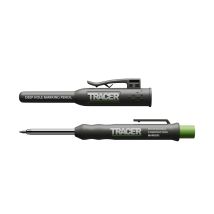 Tracer – Deep Hole Pencil Marker – Retractable Lead 120mm – Marking Depth 100mm in 3mm Hole – Includes Site Holster