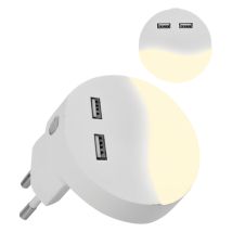 Luce Spia Notturna A Led Smd 0,4 Watt - Colore Bianco - Vtac