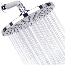 Accessoires De Douche Douche Douche Douche Douche Douche Ronde Huit Pouces Plaqué Lotus Tête De Pulvérisation Transfrontalière Sombre