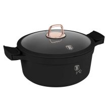 Garnek Tytanowy 28cm Berlinger Haus Bh-7784 Schwarz Rose