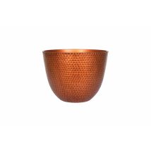 La Hacienda - 31cm Small Elements Plant Pot - Plastic - L31 X W31 X H28 Cm - Copper
