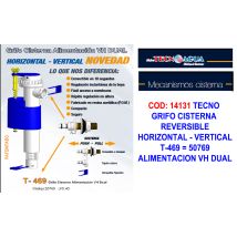 Rubinetto E Doppio Galleggiante Fondo/laterale Ci/basso T-469 50769