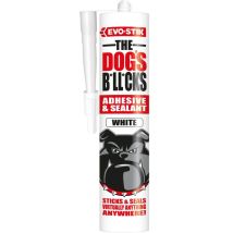 Evo-stik - 30617830 The Dogs Bllcks Multipurpose Adhesive & Sealant White 290ml Evotdbwh