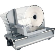 Cuchilla De Acero Inoxidable De 220 Mm Base Metálica Carro Deslizante Regulador De Grosor Protección Dedos Pies Antideslizantes