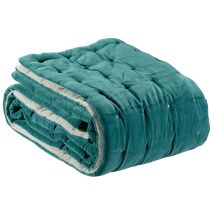 Percorso Letto Elise - Vivaraise - Cotone 100% - Verde Grigio - 90 X 240 Cm