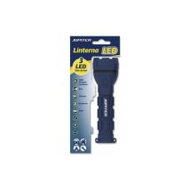 Js Corp. - Jupiter Taschenlampe De Weißes Licht 3 Led 50lm - Gehäuse De Gummi - Widerstandsfähigkeit Ip44 - Betrieb Mit 2 Batterien Aa (nicht 