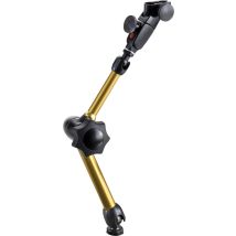 Gelenkarm mit Feineinstellung 201mm für Messuhren – Ausladung 80/50 mm – Magnetfußaufnahme M5 – Messuhrenaufnahme M6
