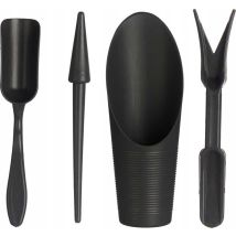 Ibergarden Gartenpflege-set Schwarz 3 Stück