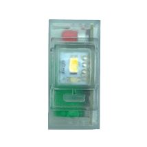 Keystone LED-Notleuchte 1 Modul 50Lm 1W – 6h Autonomie – ABS-Gehäuse – Notbeleuchtung für zivilen und industriellen Einsatz