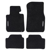 Tapis De Sol De Voiture Pour Bmw Série 1 F20 2011-2019 Velours Durable Noir 4pcs