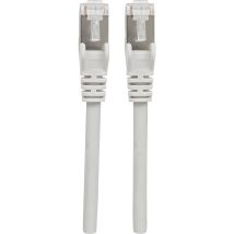Intellinet - 317139 Rj45 Netzwerkkabel, Patchkabel Cat 6a S/ftp 1.50 M Grau Folienschirm, Geflechtschi