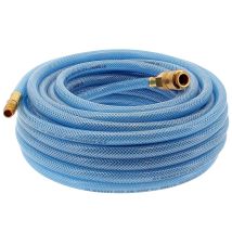 Tuyau À Air Comprimé Avec Raccords Rapides - 6 Mm X 30 Mètres