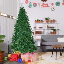 Shatchi - 8ft Green Alaskan Pine Christmas Tree