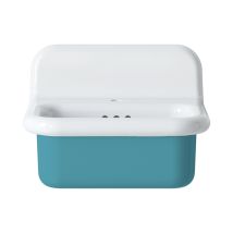 Lavabo Retro De Cerámica De 50 Cm - True Colors Lite - Formato Pequeño - Tiffany