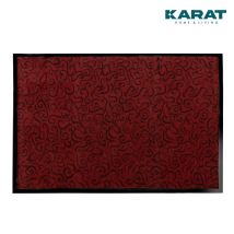 Design-sauberlaufmatte Brasil Rot 90 X 150 Cm