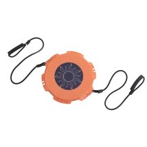 (orange) Drehscheibe Für Fitnessübungen – Orange – 28 X 28 Cm – Inklusive Zugseil