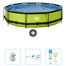 Exit-toys Piscina Exit Redonda - 360x76 Cm - 6-piezas Scb94