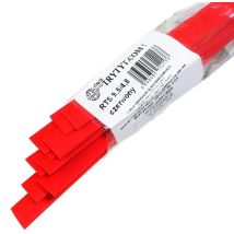 Schrumpfschlauch RTS 9,5/4,8mm rot – 10m – Polyolefin – selbstverlöschend – 2:1 Schrumpfverhältnis – Temperaturbereich -55 bis +125 °C