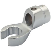 Bahco Offener Hahnenfuß-ringschlüssel Mit Runder 16 Mm Zapfenaufnahme, Sw 7 Mm