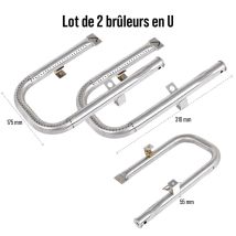 Set 2 Bruciatori A U