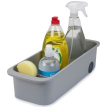 Cupboardstore Joseph Joseph Aufbewahrungskorb De, Leichter Zugang, Weiche Rollen, Fächer Für Flaschen Und Schwämme, Grau, Ideal Für Schränke.