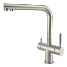 Shurity 524 Rubinetto Da Cucina 5 Vie Acciaio Inox Nickel Spazzolato