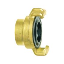 GEKA Gewindestück MS G1' – Messing – 10 Stück – max. 10 bar – Temperaturbeständigkeit: –5 °C bis +100 °C – Klauenabstand: 40 mm