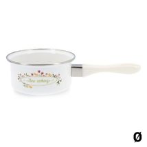 Cazo esmalte Memory 14 cm – Mango de acero – Apto para todo tipo de cocinas – Quid