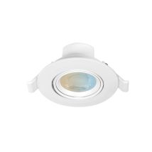 Einbaulicher Schwenkbarer Led-spot Weiß Carat Ii Cct Eco Ip20 7w