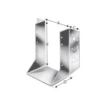 Simpson Strong Tie - Colgador (zueco) De Estructura Exterior Bsn120/160 Sst (por 25)