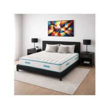 Materasso Francese 150x200 A Molle Insacchettate E Memory 27 Cm,